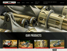 Tablet Screenshot of bos-suspension.com